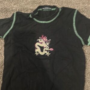 brandy meville black dragon top